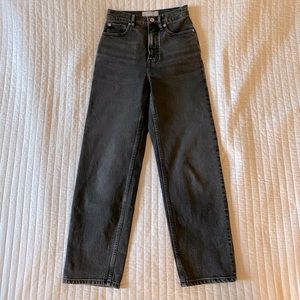 Everlane The Way-High Jean in Washed Black